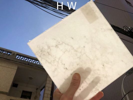 3mm Stone Laminated Glass Humidity Resistant UV Stable