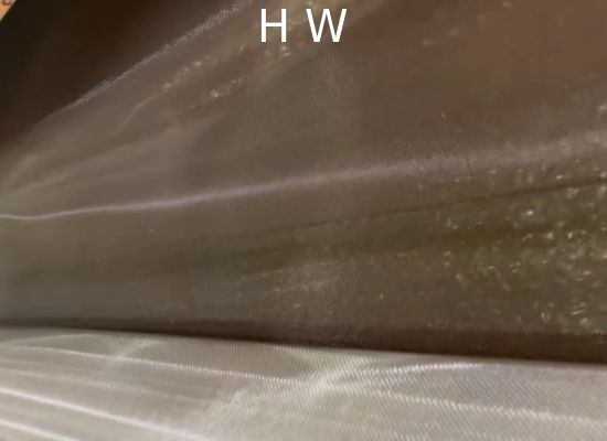 Metalspurc Metal Coated Mesh Fabric Interlayer For Laminated Glass / Metalspurc Fabric with one side black