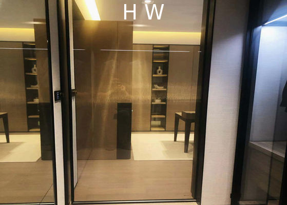 Safe Transparent Metal Coated Wire Mesh Glass Laminate with Modern Design