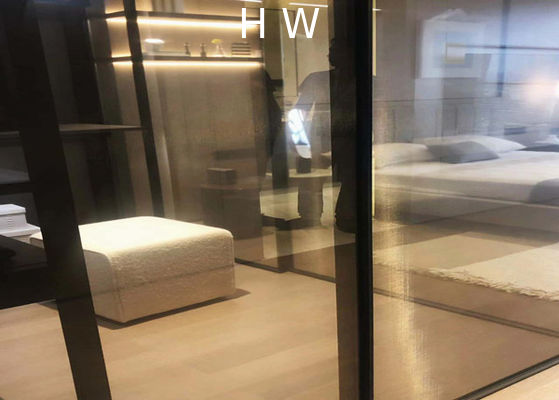 Indoor Outdoor Metalspurc Glass , 6.38 mm Laminated Glass