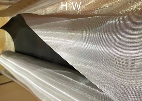 3D Pattern Metal Coated Polymer Mesh Fabric Light Weight