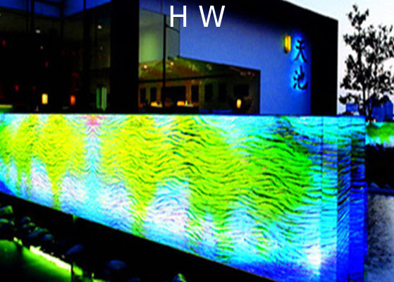 Laminated Dichroic Film Glass 6mm Customized Design