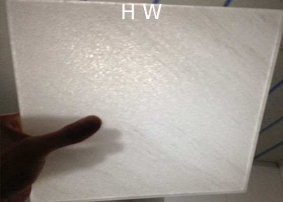 Thin 1mm Marble Laminated Glass Plates High Humidity Resistance