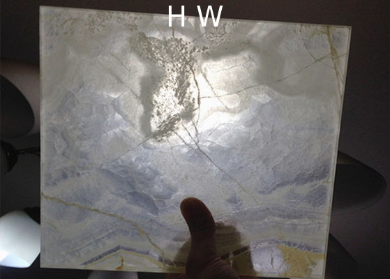 Thin 1mm Onyx Laminated Glass High Impact Resistance