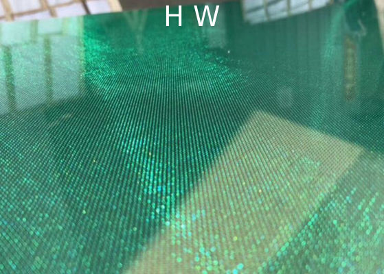 Green Ghost Metalspurc Fabric SGP Interlayer Glass