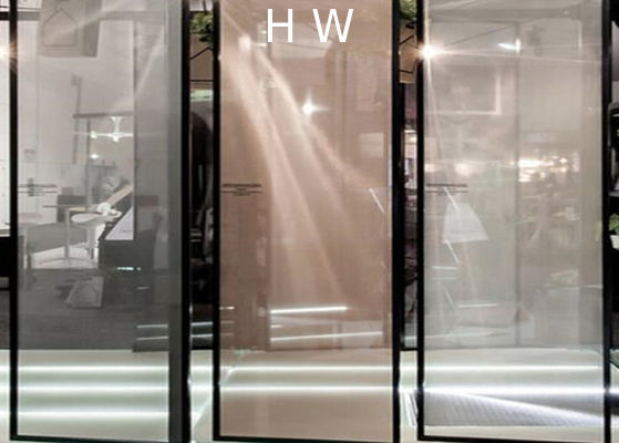 Decorative Metal Coated Fabric For Laminated Glass Door