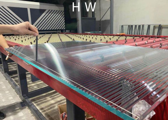 Customized Decorative Laminated Glass , SGP Interlayer Low E Laminated Glass