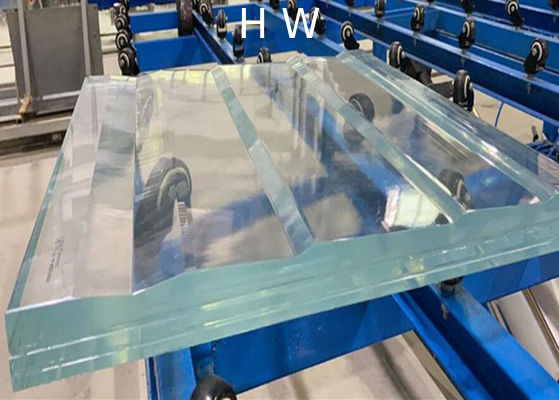 Decorative 6.38 mm Clear Laminated Glass