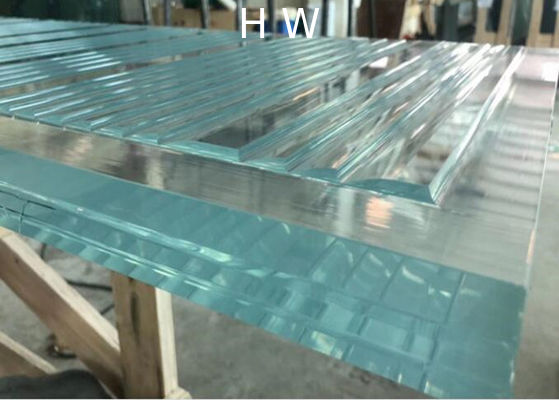 Solid Decorative Laminated Glass , SGP Ultra Clear Laminated Glass