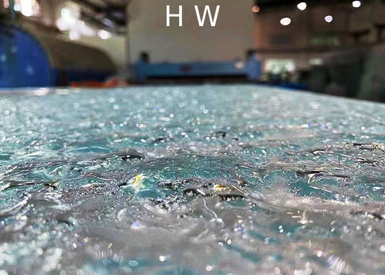 Fused SGP Laminated Glass , 8mm Laminated Glass For Decoration