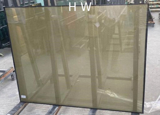 Gold Color Metalspurc Fabric For Architecture Glass Laminates
