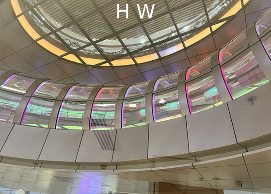 Customized Size Dichroic Glass , 10mm Laminated Glass