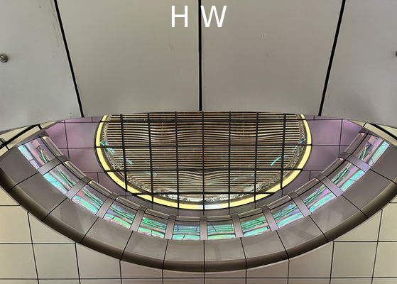 SGS Dichroic Glass Sheets , 6mm Laminated Glass Dichroic