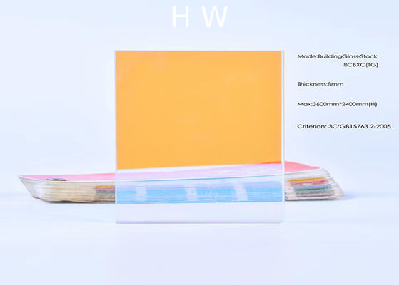 SGS Dichroic Glass Sheets , 6mm Laminated Glass Dichroic