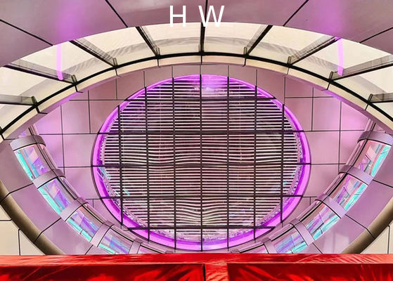 Solid Dichroic Glass Panels , 5mm Dichroic Laminated Glass