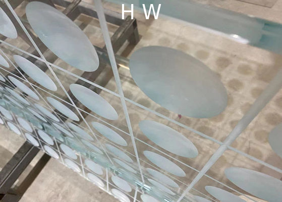 SGP Laminated Glass 3mm-19mm Thickness with Etc. Surface Treatment