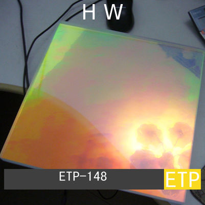 Панель 2440x1220mm смолы SGS двуцветная Ecoresin просвечивающая