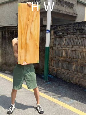 Прозрачный современный легкий 1 мм каменный стеклянный ламинат